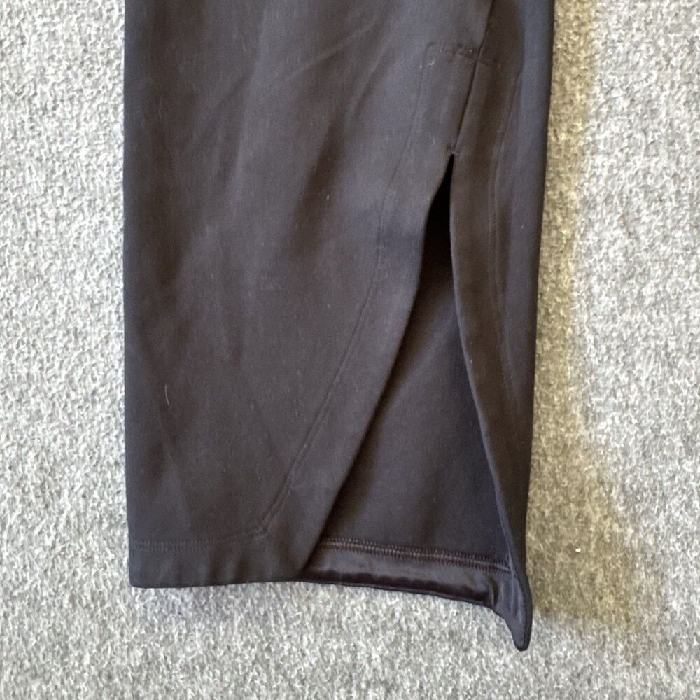Spanx Perfect Front Slit Skinny Pants Women Sz 2X 20584R Black Smoothing Stretch - Picture 7 of 10